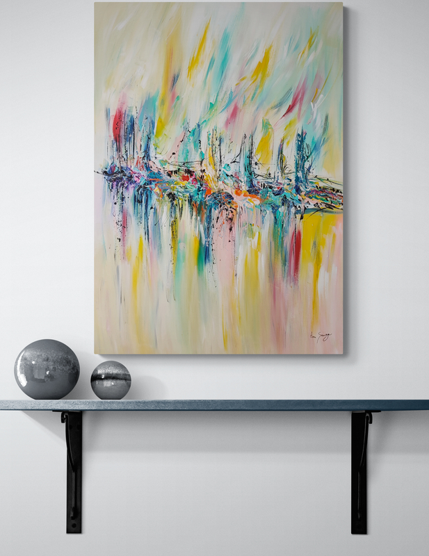 tableau-abstrait-colore-multicolore